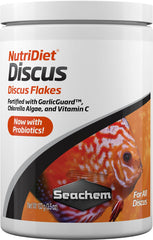 Seachem NutriDiet Discus Flakes 100 g pack nourishes discus and supports appetite