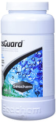 Aquarium water looks clearer after PhosGuard phosphate removal.