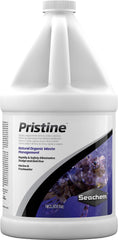 Seachem Pristine bottle front view for aquarium waste management