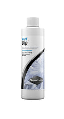 Seachem Reef Dip 250ml bottle front view for reef-safe disinfection during coral care
