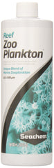 Seachem Reef Zooplankton bottle front ideal for reef tank feeding