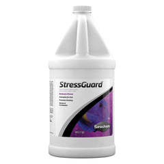 Seachem StressGuard bottle pour for slime coat protection during fish handling