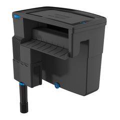 Seachem Tidal 110 front view with cartridge-free filtration for large tanks