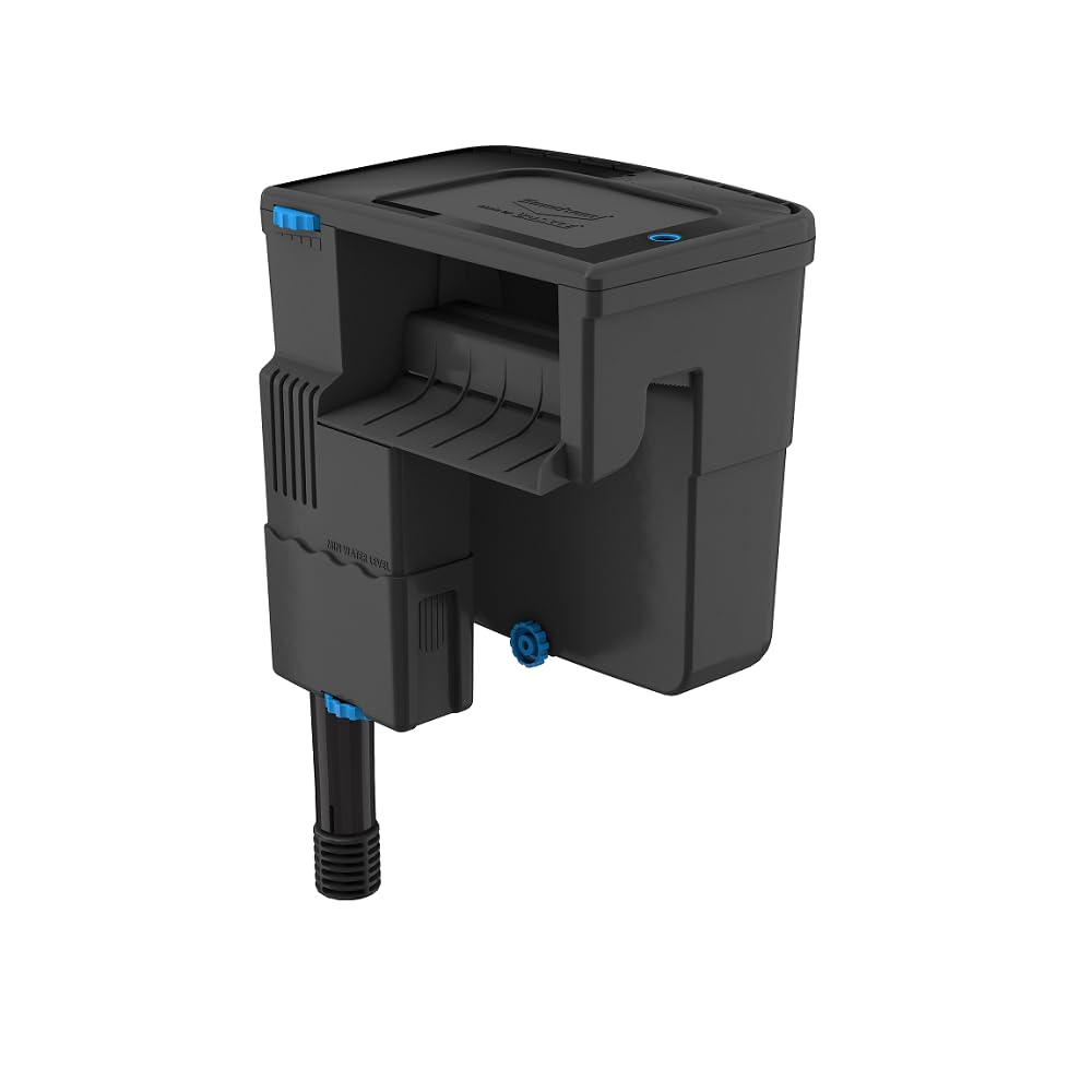 Seachem Tidal 55G filter front view showing compact design for versatile freshwater and saltwater tanks.
