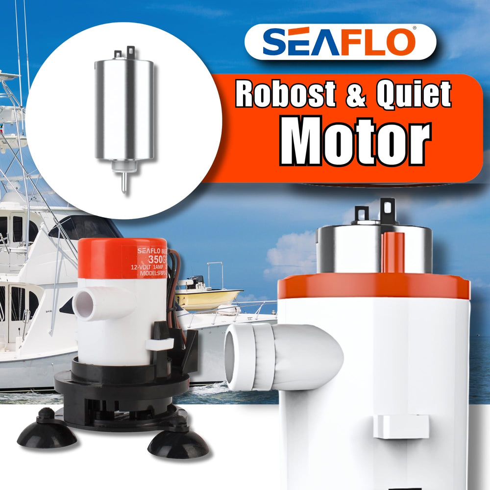 SEAFLO 09 Series includes battery clips for fast power hookup