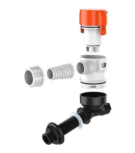 SEAFLO 1100GPH livewell cartridge motor enables quick service while preserving plumbing