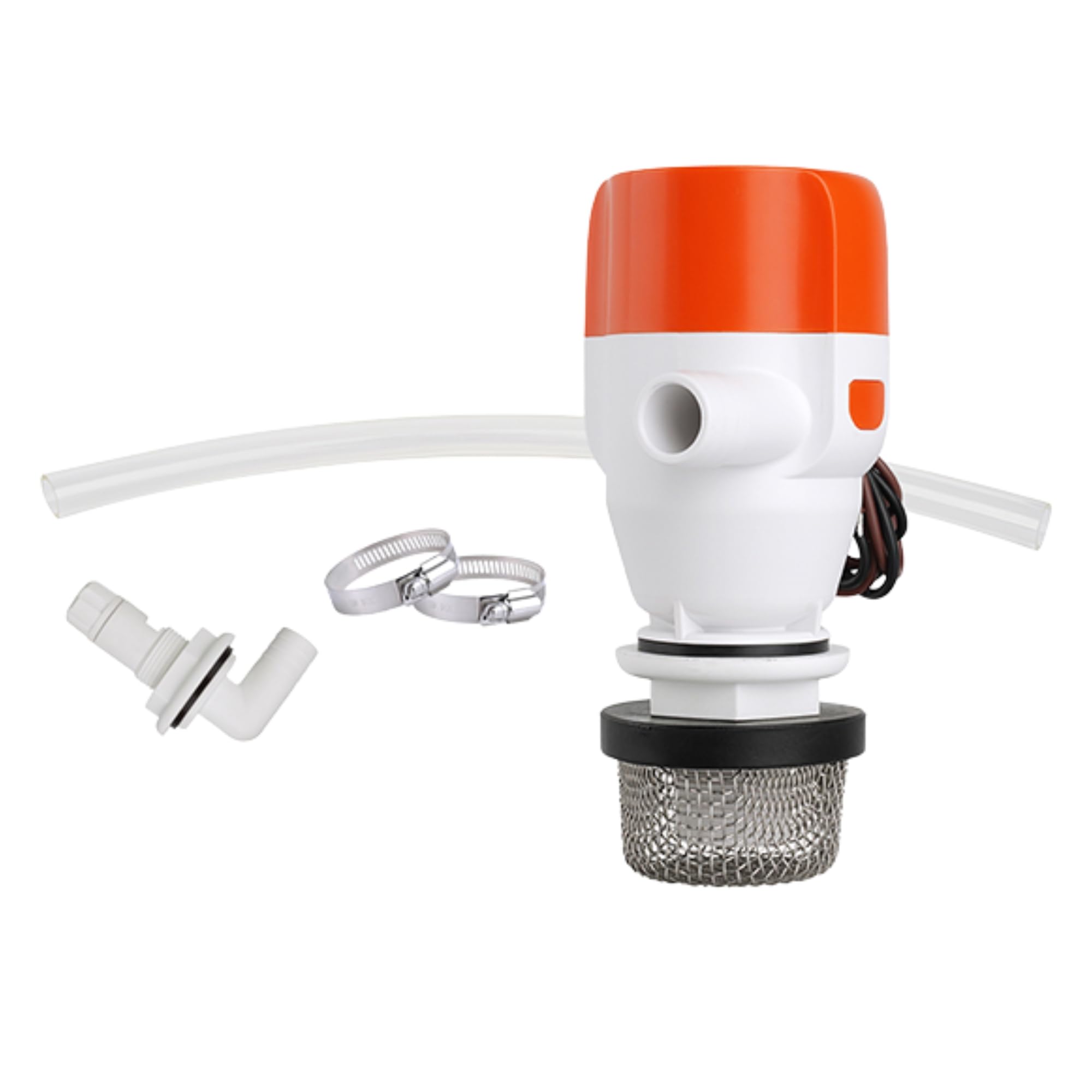 SEAFLO 12V aerator unit in action keeps livewell water oxygenated.