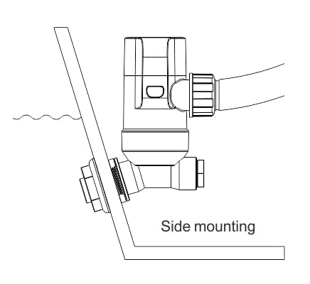 1-inch outlet and 12 ft head enable flexible livewell routing for vessels
