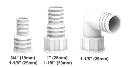 Straight and 90-degree ports offer mounting versatility for tight spaces