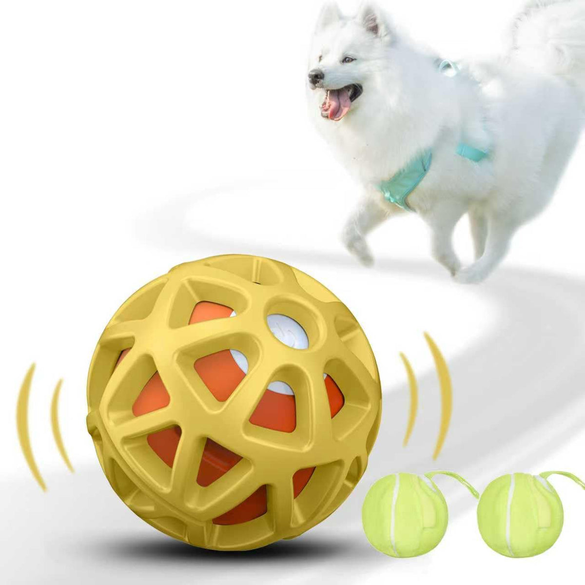 Seagi interactive dog ball rolling mode for active outdoor play