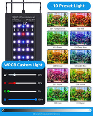 SEAOURA light demonstrates 20 level dimming for precise mood lighting.