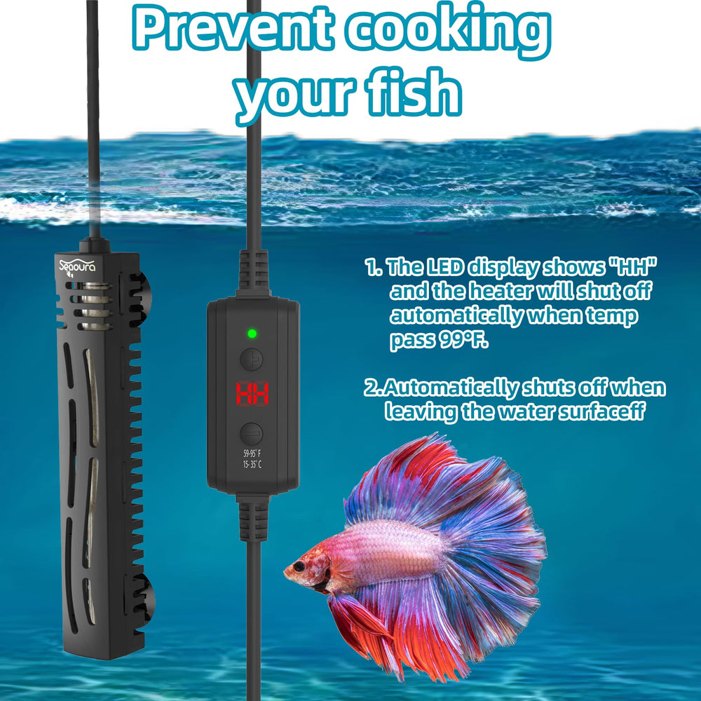 SEAOURA external LED controller display for precise temperature control