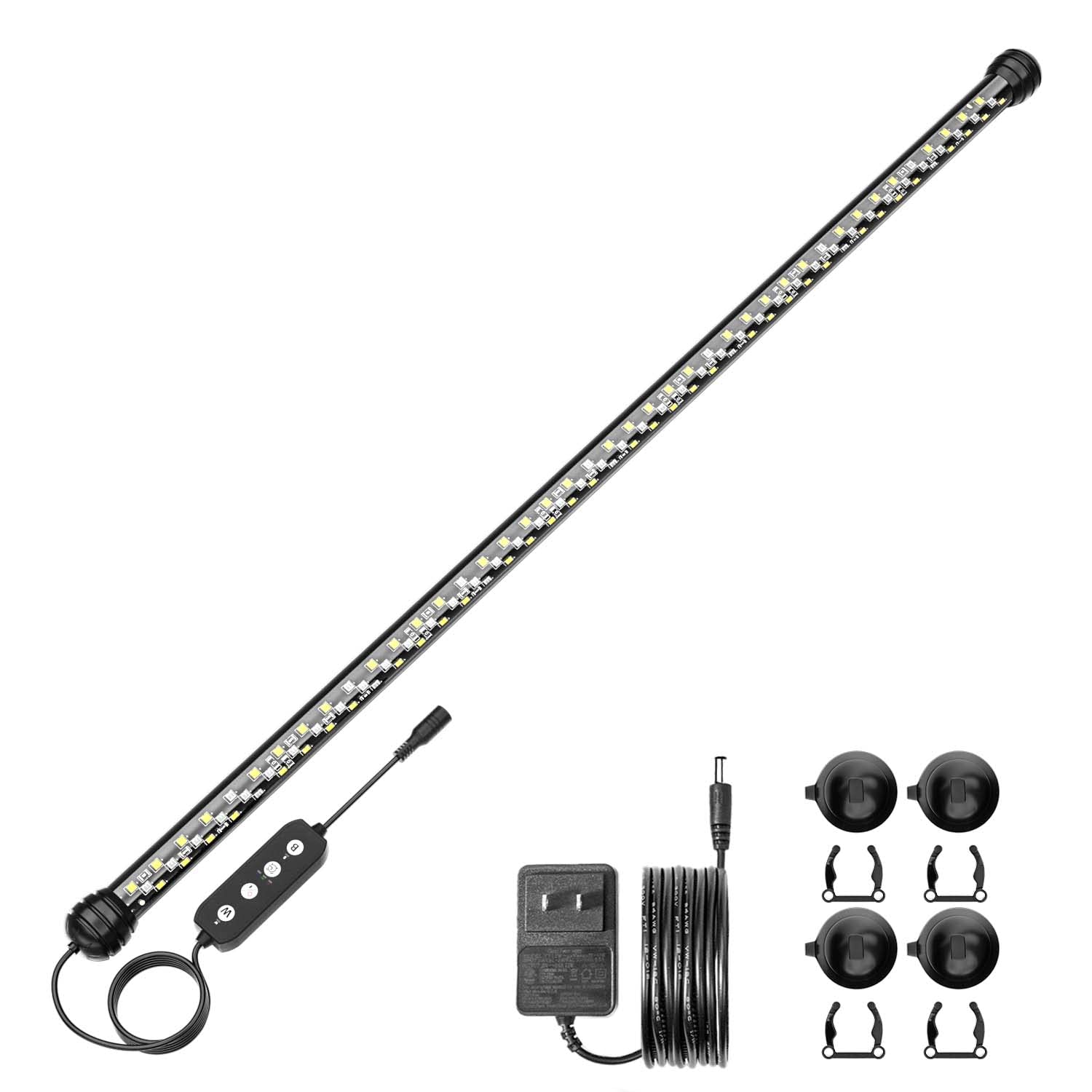 SEAOURA timer-enabled light brightening planted tanks for healthy growth.