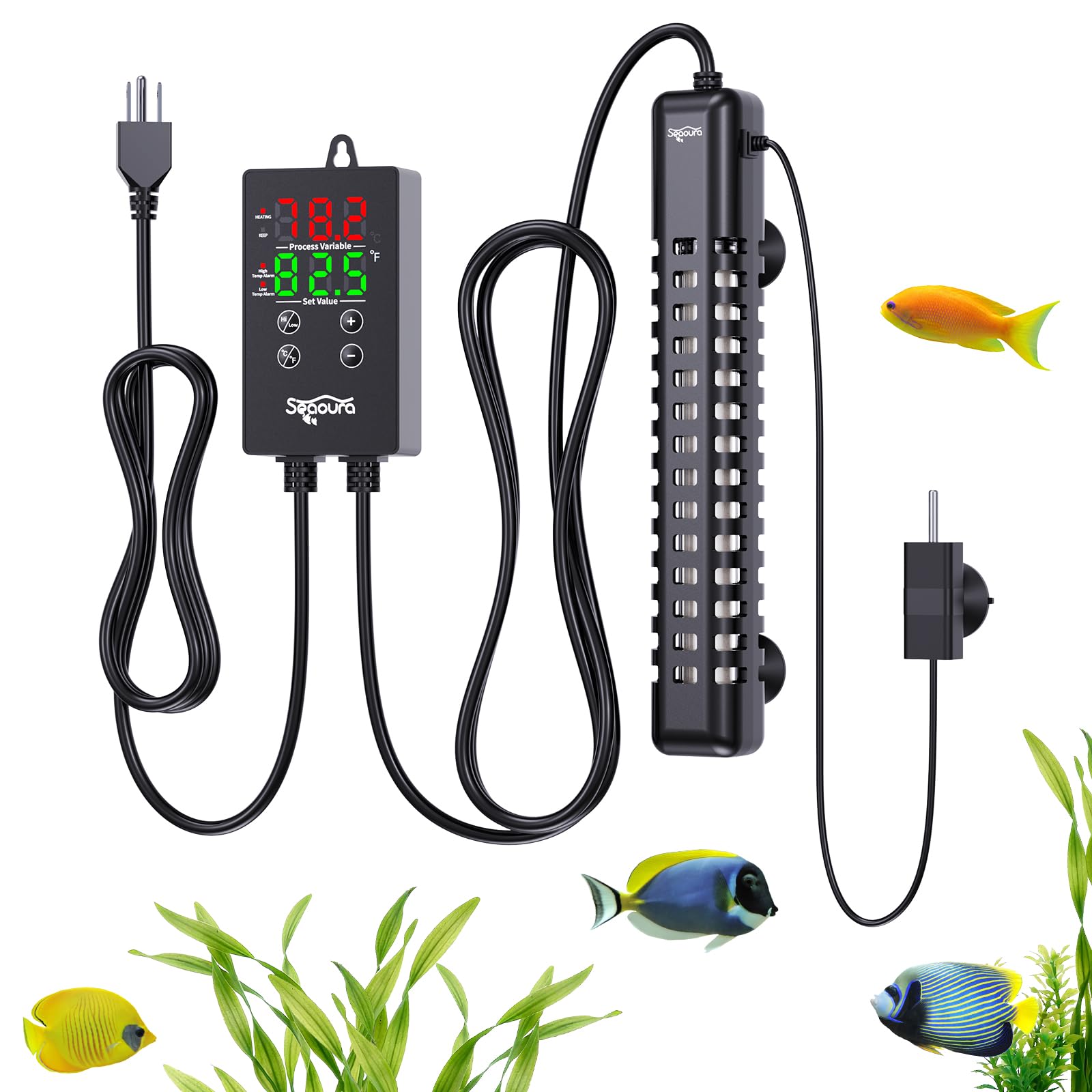 SEAOURA compatible with both saltwater and freshwater tanks.