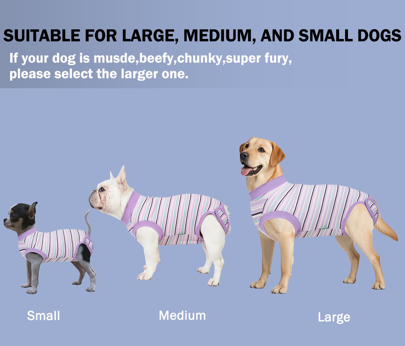 Sebidtco recovery suit size guide helps find the right fit.