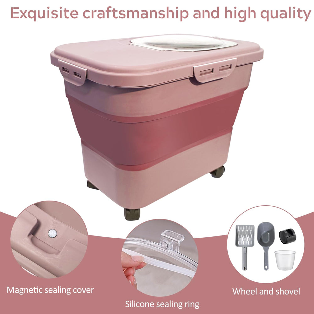SECOAT BPA-free cat litter storage container for safe home use.