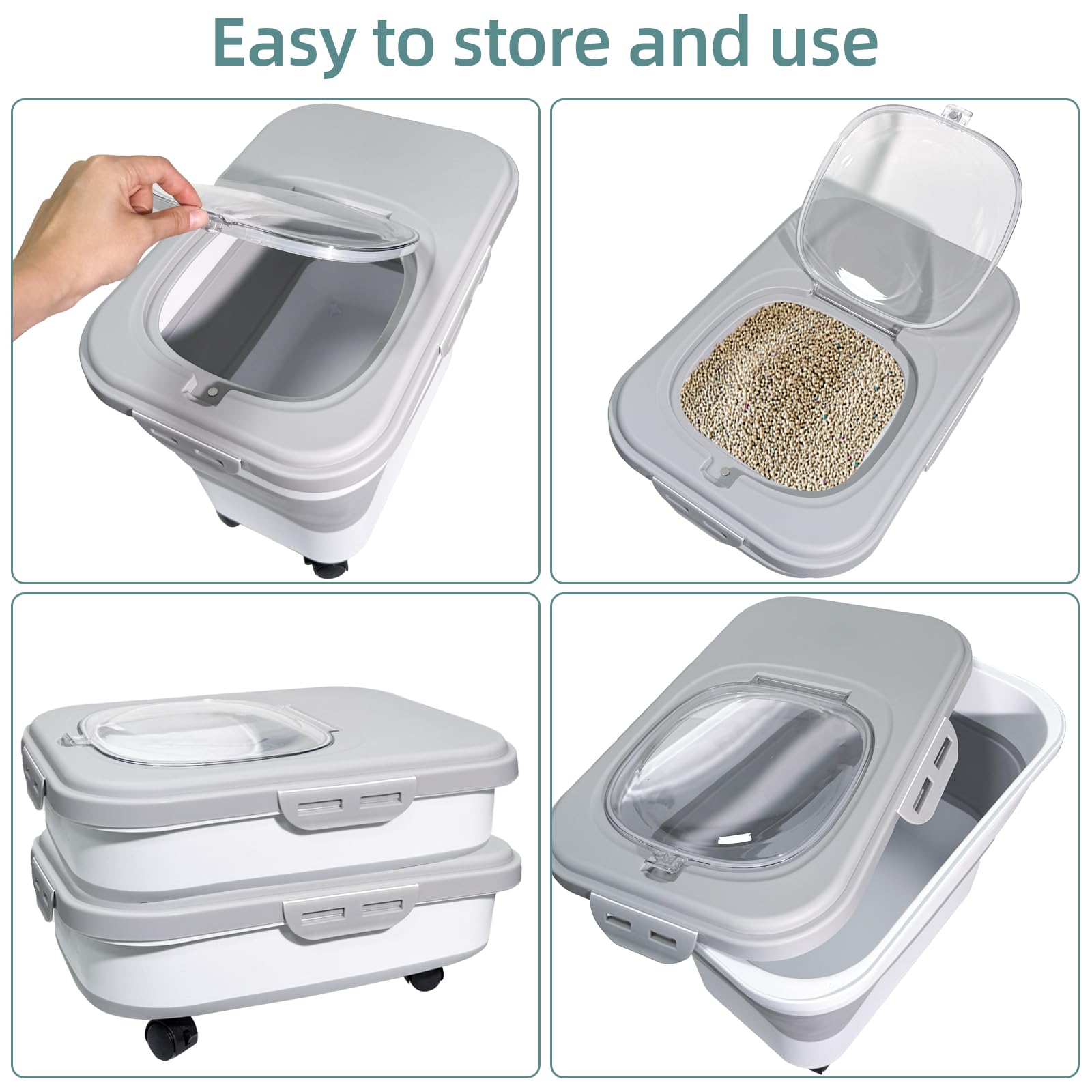 SECOAT compact storage fits in a closet when collapsed.