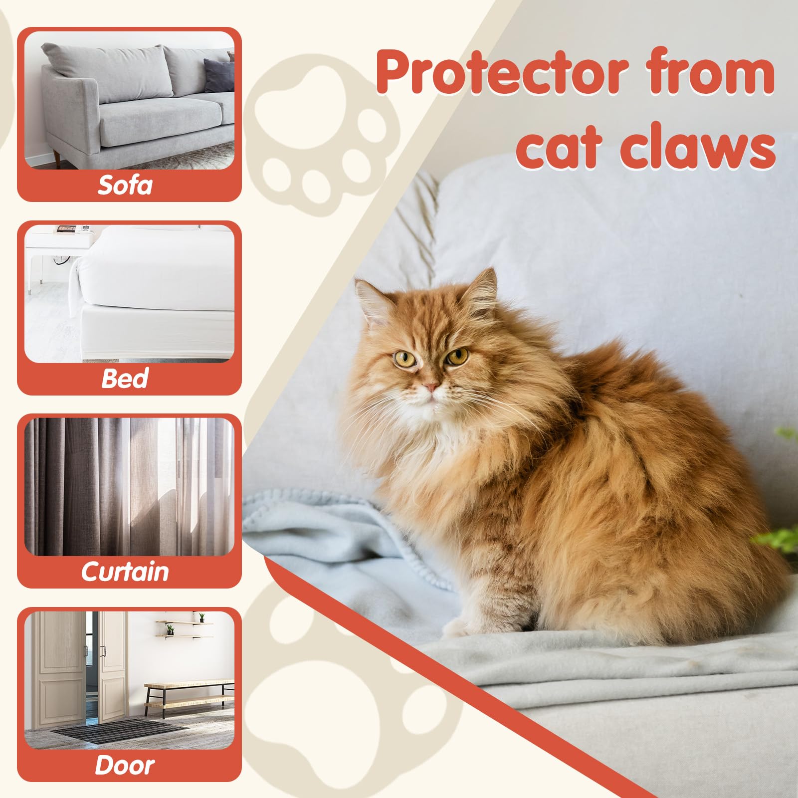 Secopad durable PET material provides long-lasting protection for common fabric types.