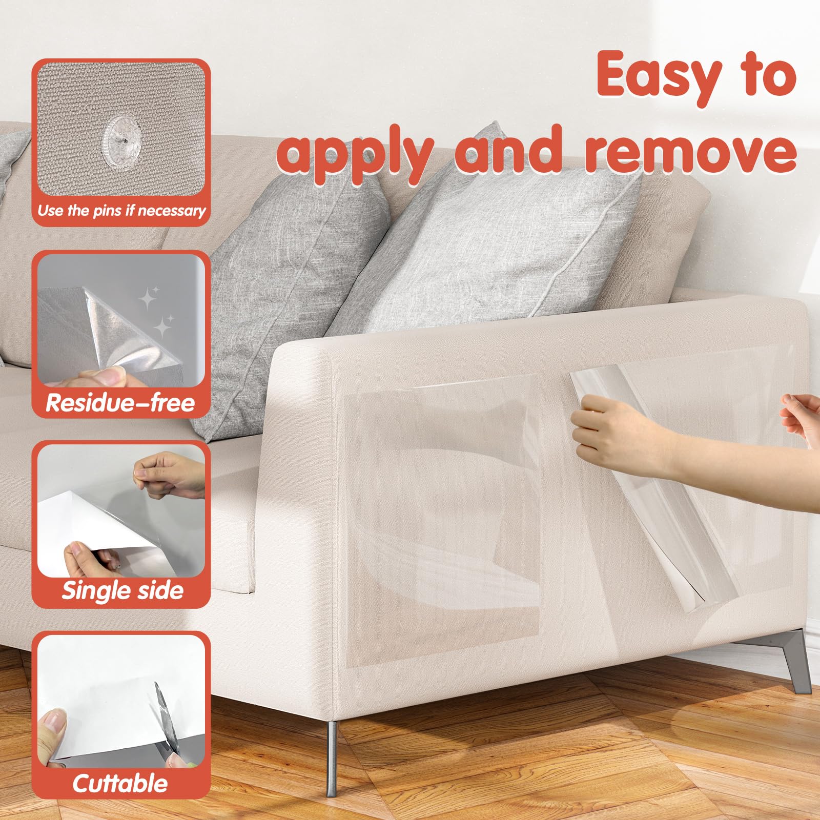 Secopad easy-cut-to-fit design lets you tailor protection to any shape.