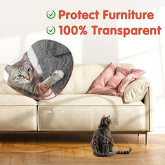 Secopad twist pins included secure protectors on high-traffic furniture.