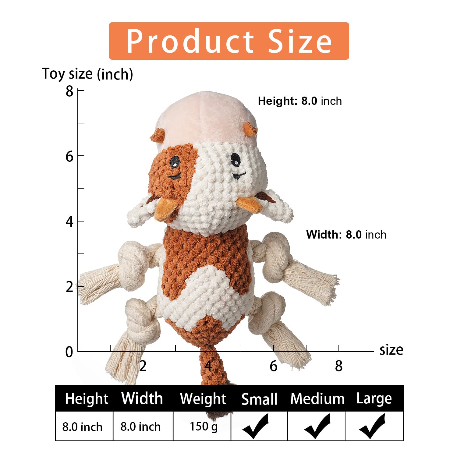 Sedioso dog toy is machine washable for easy cleanup after playtime.