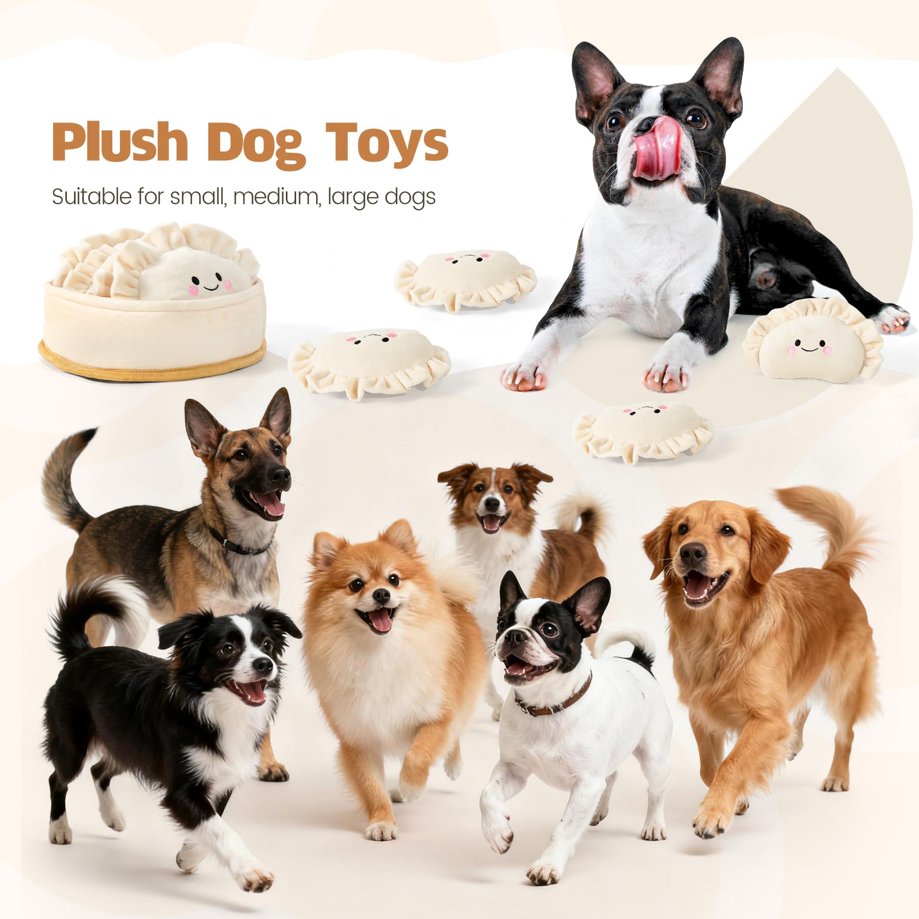 Sedioso lightweight dumpling design makes tossing easy for fetch