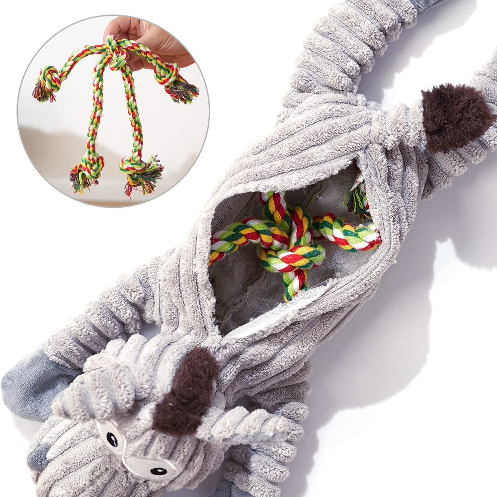 Sedioso dog toy cotton rope inside supports chewing and tug-of-war games