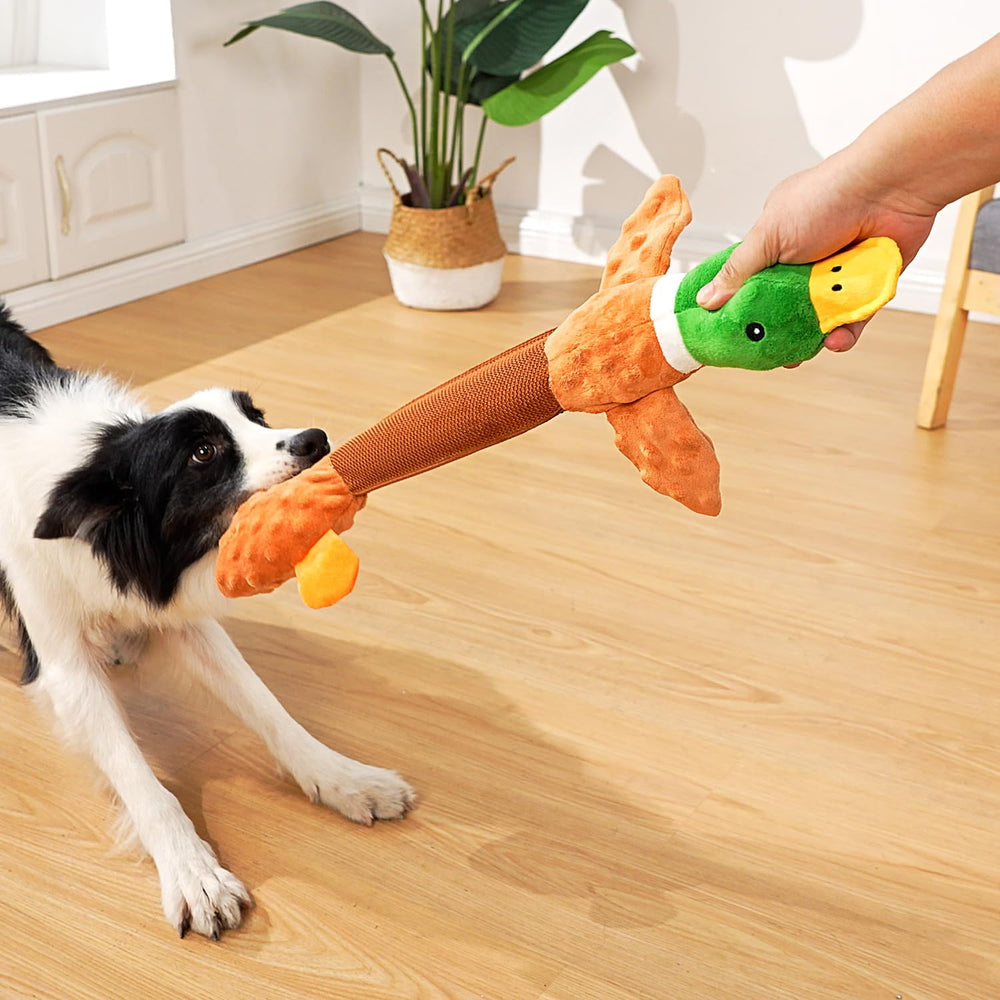 Sedioso durable dog toy designed for large breed rough play and easy cleanup after muddy adventures