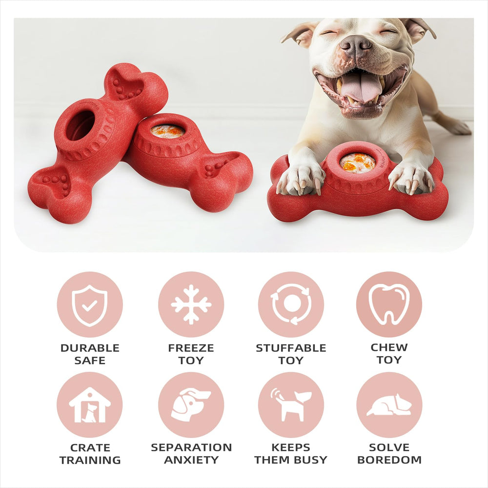 Sedioso indestructible dog toy designed for aggressive chewers during intense chewing sessions.