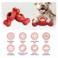 Sedioso indestructible dog toy designed for aggressive chewers during intense chewing sessions.