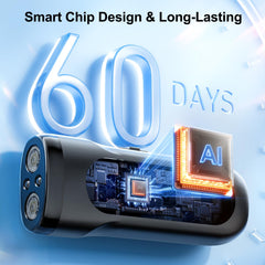 SEDULAN digital display shows battery life and mode at a glance