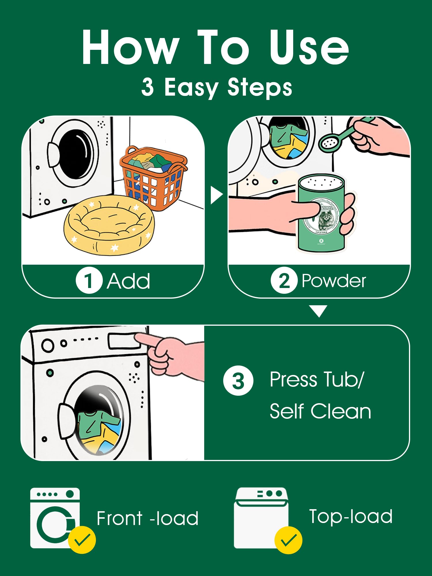 Seedshub Pet Hair Remover detergent-stain combo enhances cleaning and hair removal.