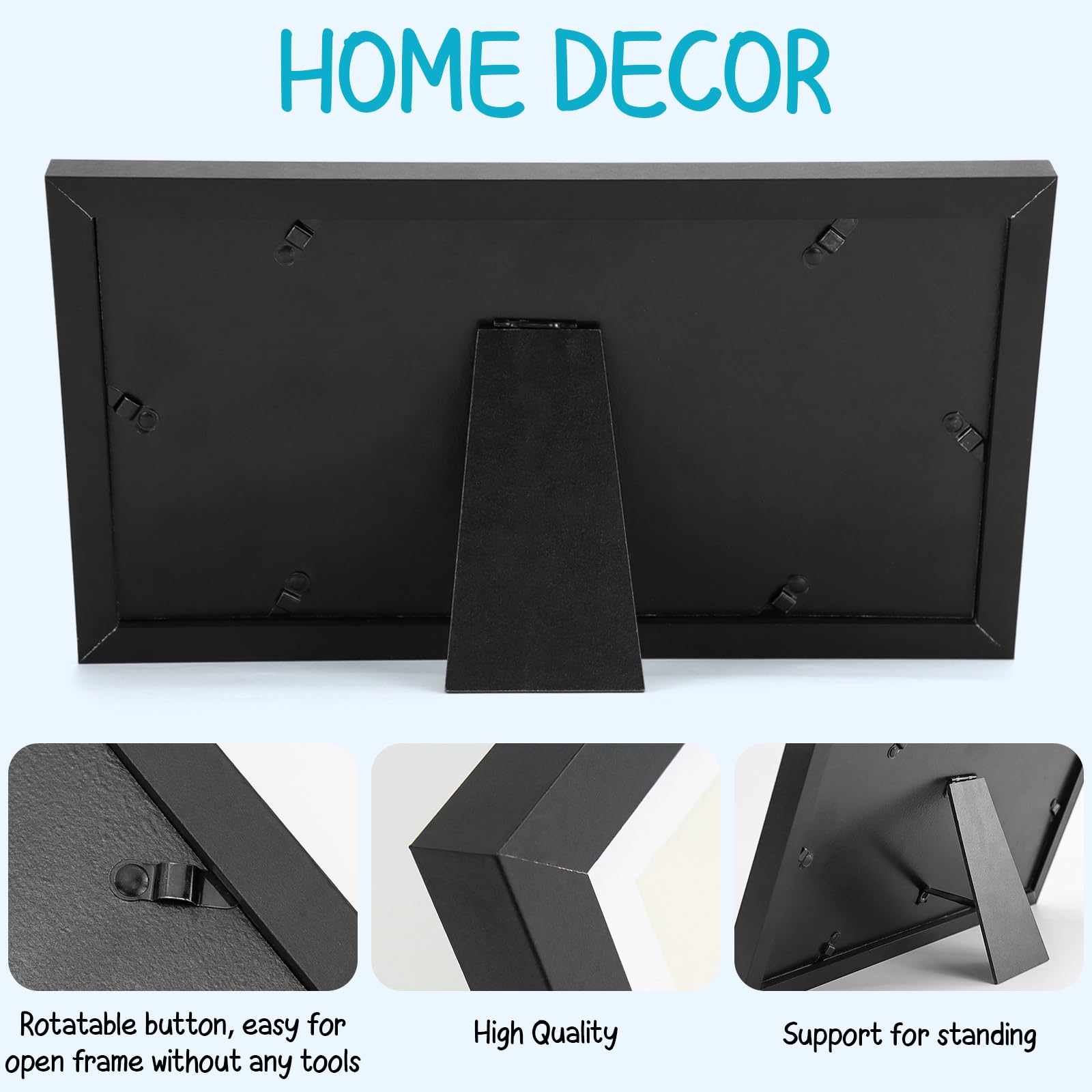 Seencool Paw Print Frame Kit display setup for home decor