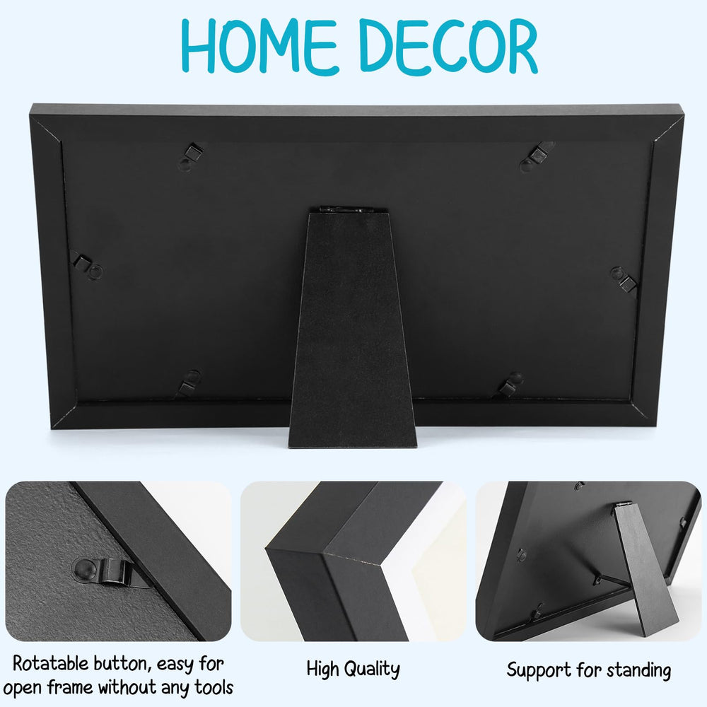 Seencool Paw Print Frame Kit display setup for home decor