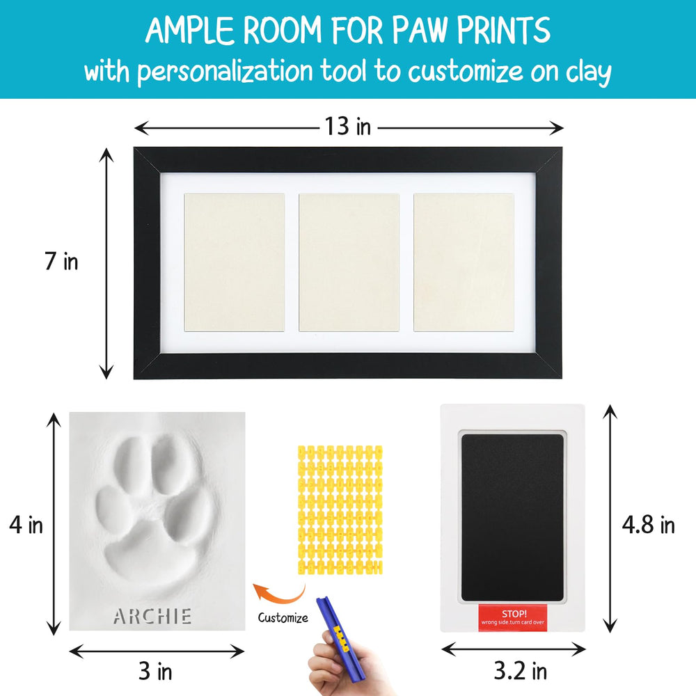 Seencool Paw Print Frame Kit gift box ready for gifting