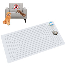 SEERWAY tester on the electronic pet training mat demonstrates safe, hands-free operation.