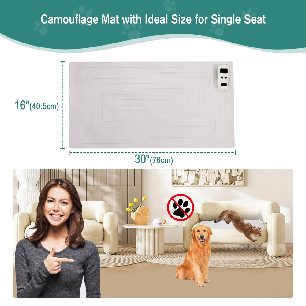 SEERWAY PVC surface is easy to wipe clean after pet training sessions.