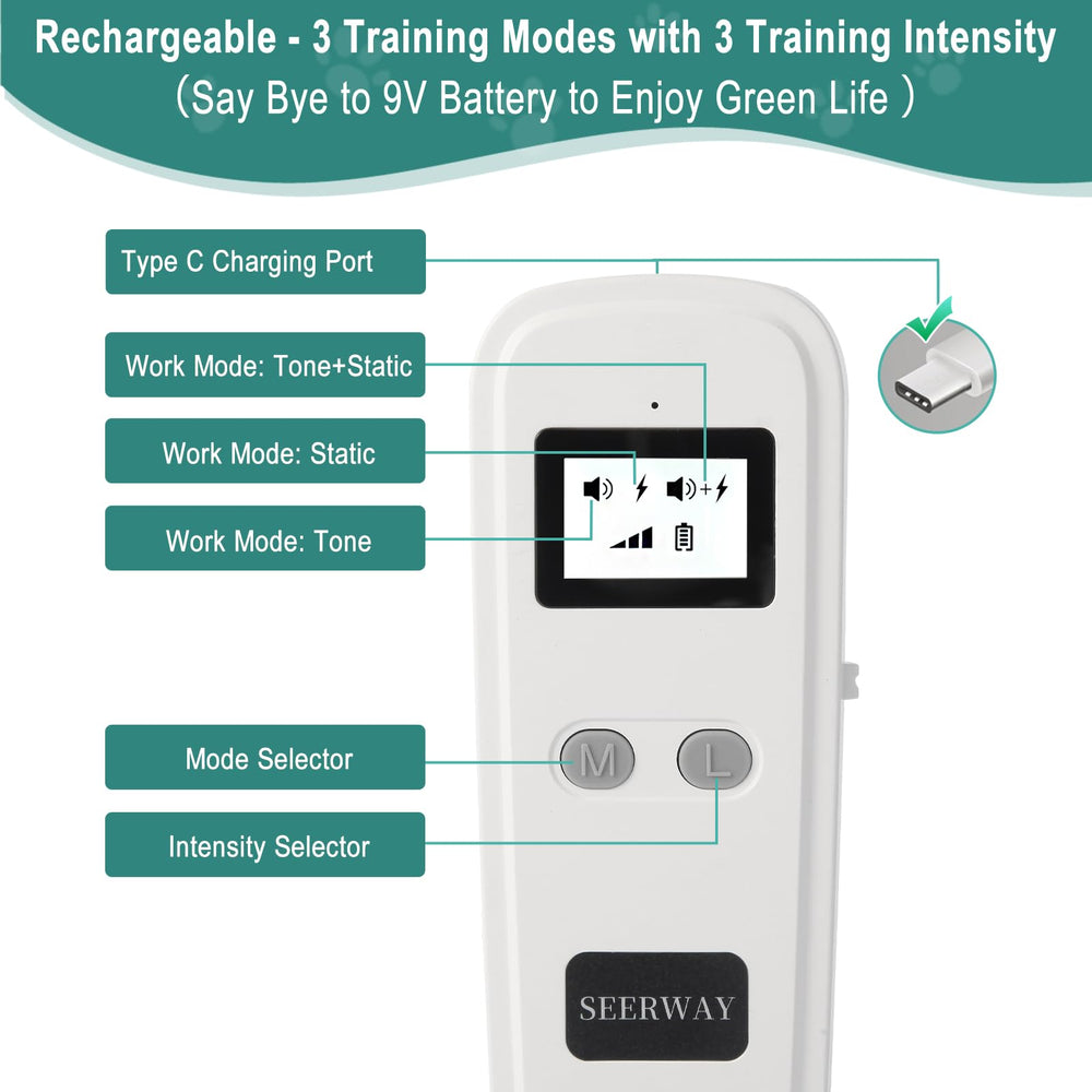SEERWAY Rechargeable mat with Type-C charging supports easy recharging during busy days.