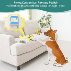 SEERWAY Scat Mat 30x16 inches guides pets away from counters and tables.