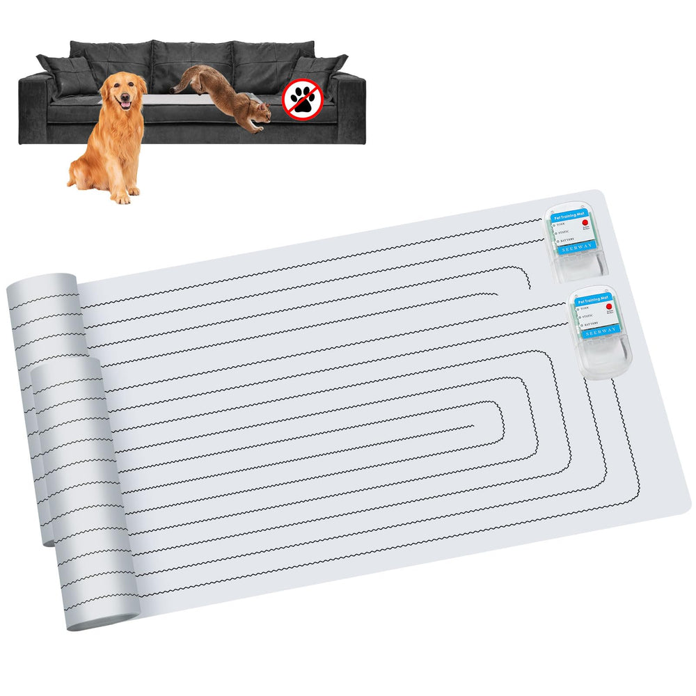 SEERWAY Scat Mat box with two mats ready for training and setup.