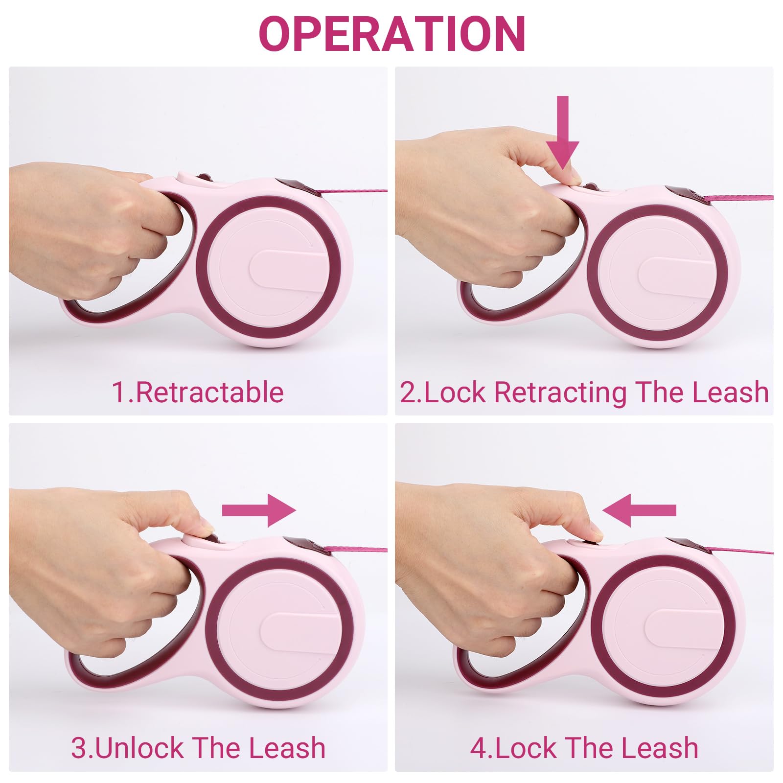 Segarty one-button brake and lock for quick, confident control