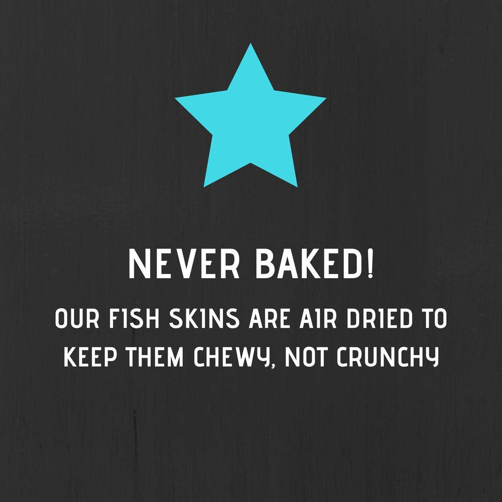 Natural single-ingredient dog treats sourced from pristine Icelandic waters