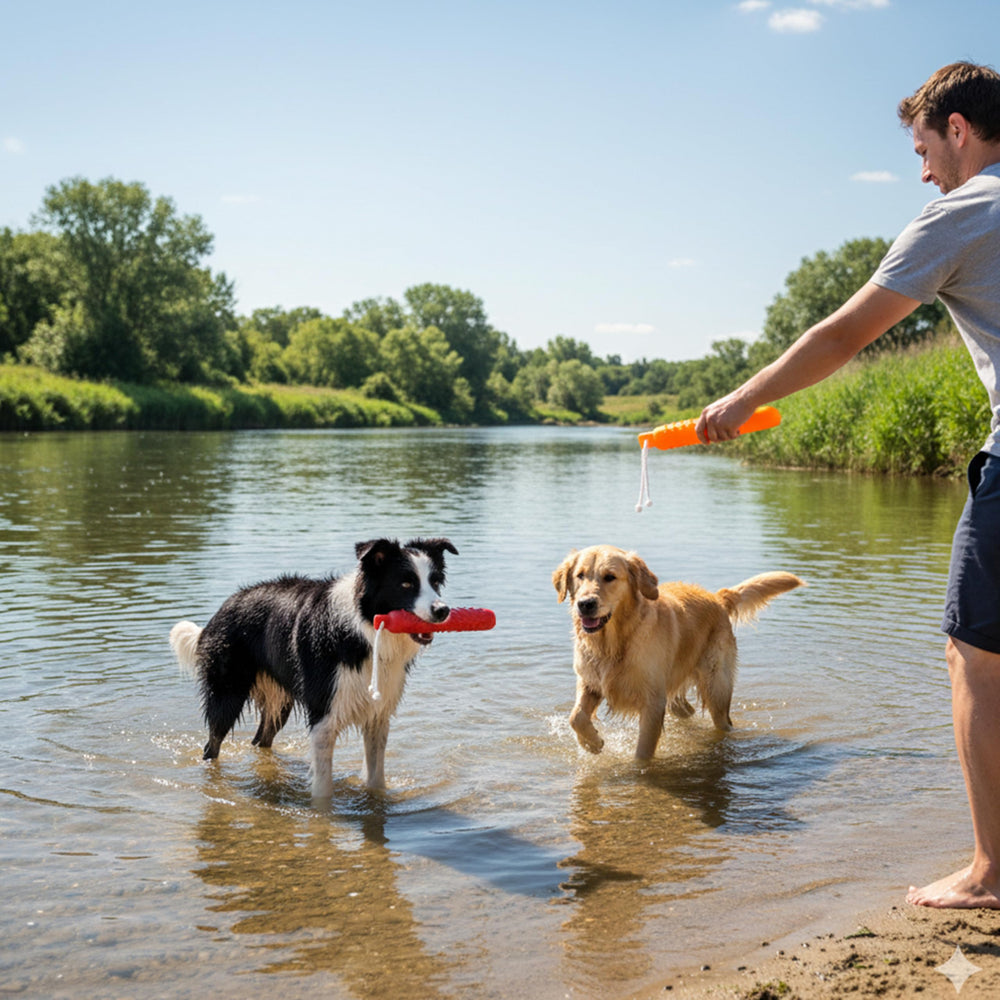Segzwlor dog float toy-bonding-playtime supports bonding while encouraging energetic activity and interactive games.