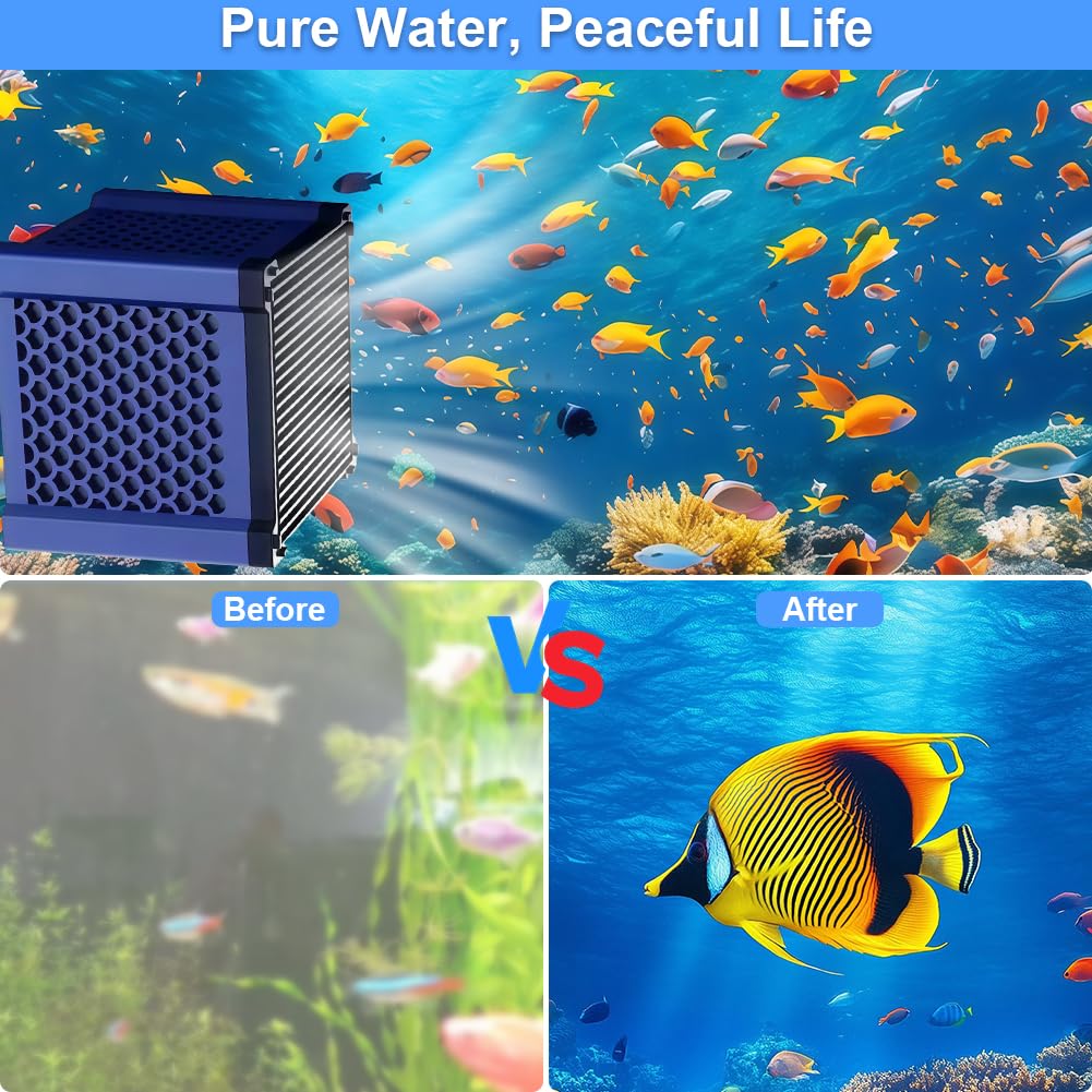 SEILETOO Pure Cube Water Filter multipurpose design fits many containers.