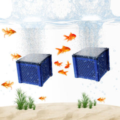 SEILETOO Pure Cube Water Filter for tanks keeps water clean with activated carbon.