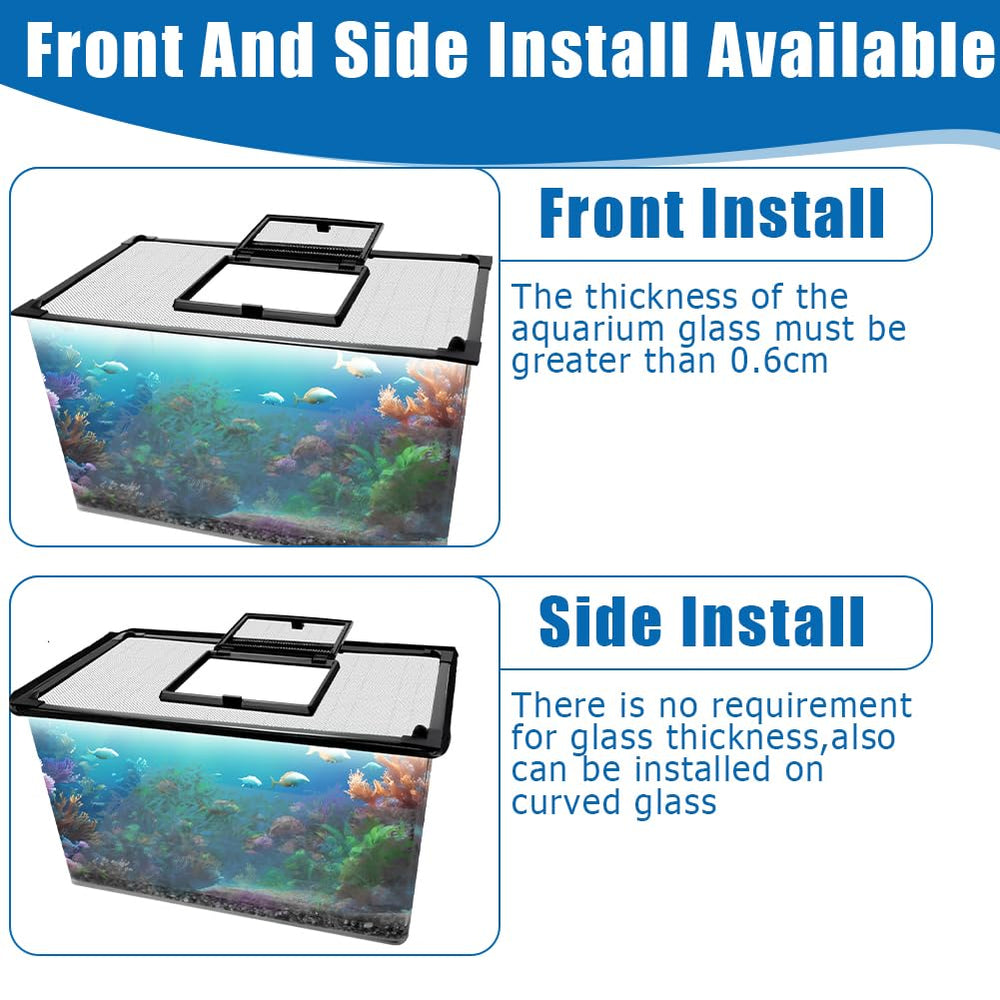 SEILETOO side installation works with curved or irregular tanks