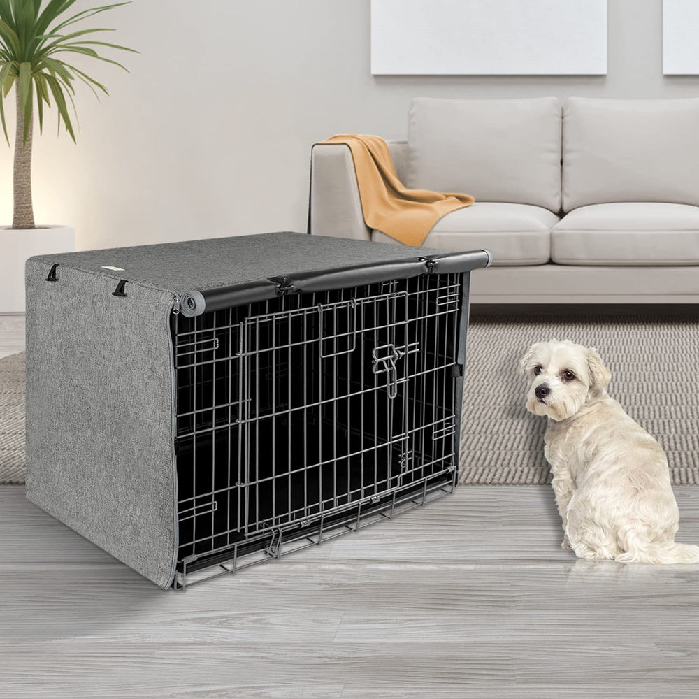 Seiyierr 24-inch crate cover suits indoor and outdoor use with simple protection.