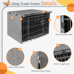 Seiyierr privacy-den-like cover creates a cozy crate atmosphere.