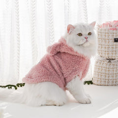 Selena soft plush material provides warm winter wear.