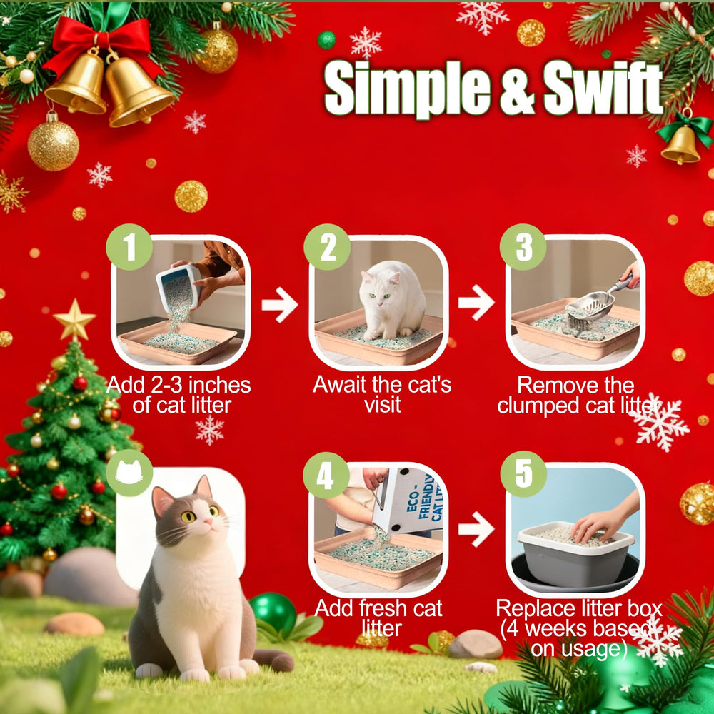 SEMEDOYO spacious 17.5x13.5 design fits adult cats comfortably